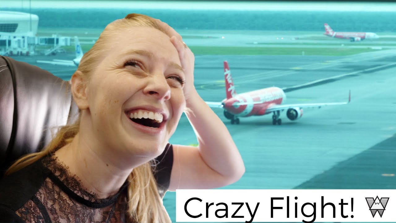 Almost Missed Our Flight 😳✈️ | Flying to Melbourne Australia (Air Asia)