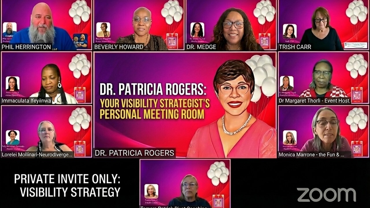 Dr. Patricia Rogers - Visibility Strategist's Personal Meeting Room