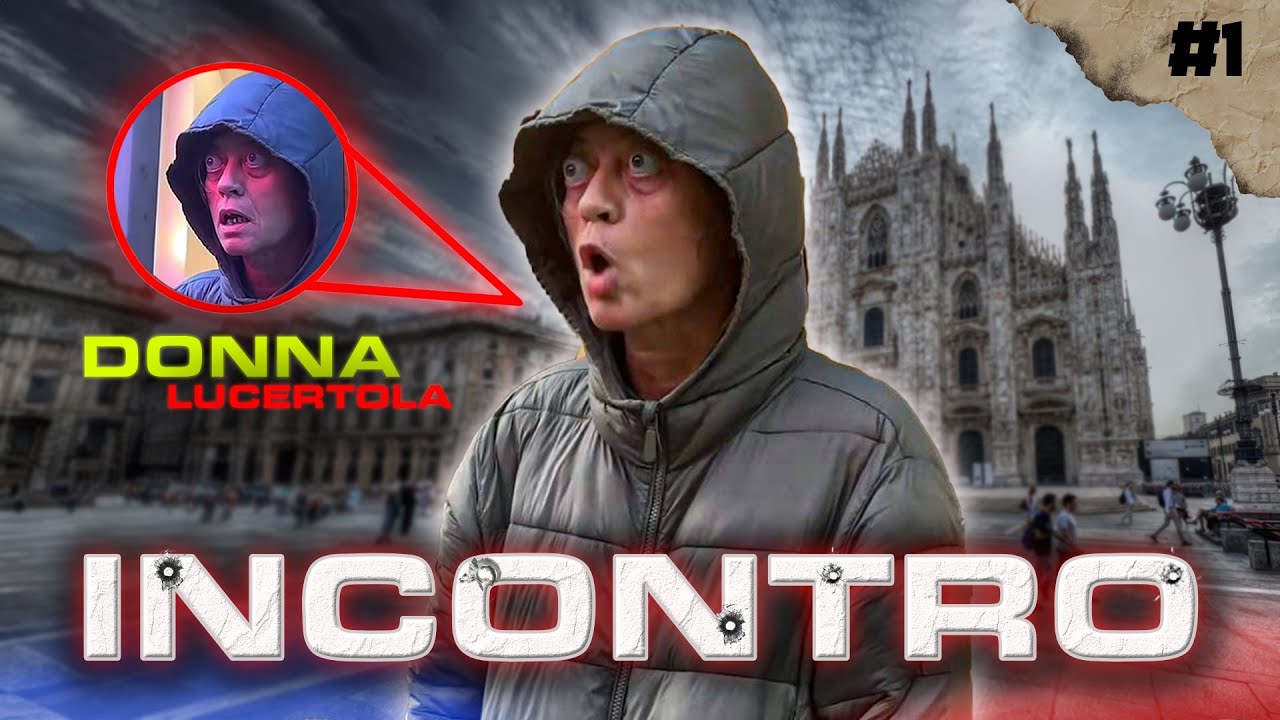INCONTRO la DONNA LUCERTOLA IN GIRO per Milano ep.1