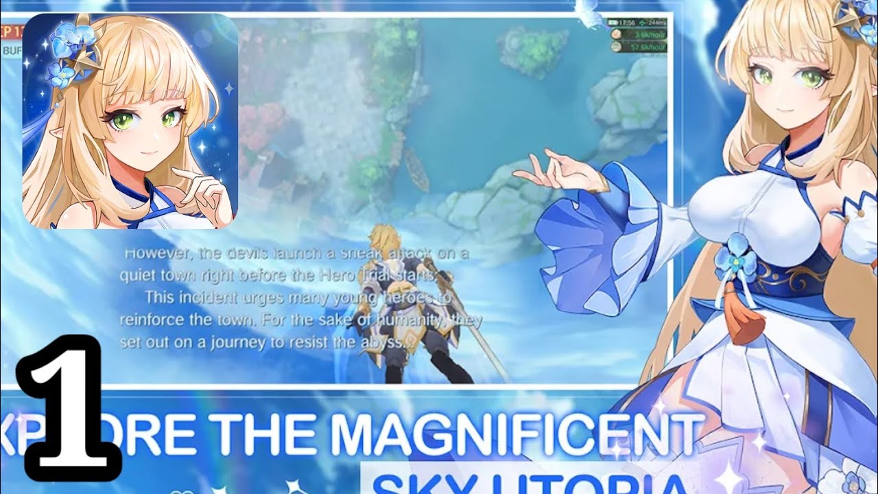 Sky Utopia - Walkthrough Gameplay - Part 1(Android,iOS)