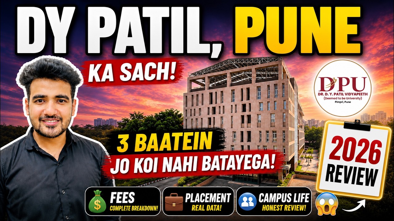 DY Patil, Pune | Secrets Revealed😱| College Review [2026] | Campus Tour | Placement🔥