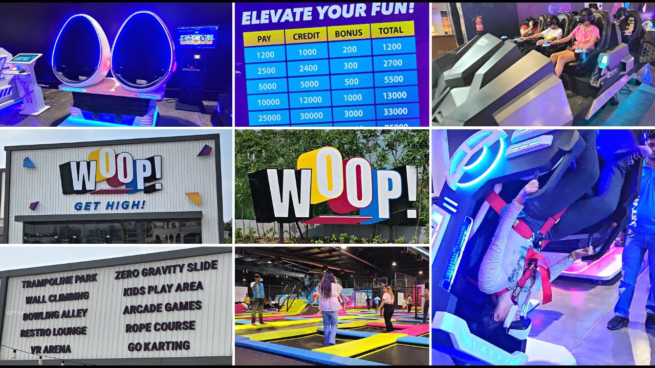 WOOP Zirakpur Ticket Price List | Check Description | Now HopUp Chandigarh | Walkaround Video 📹