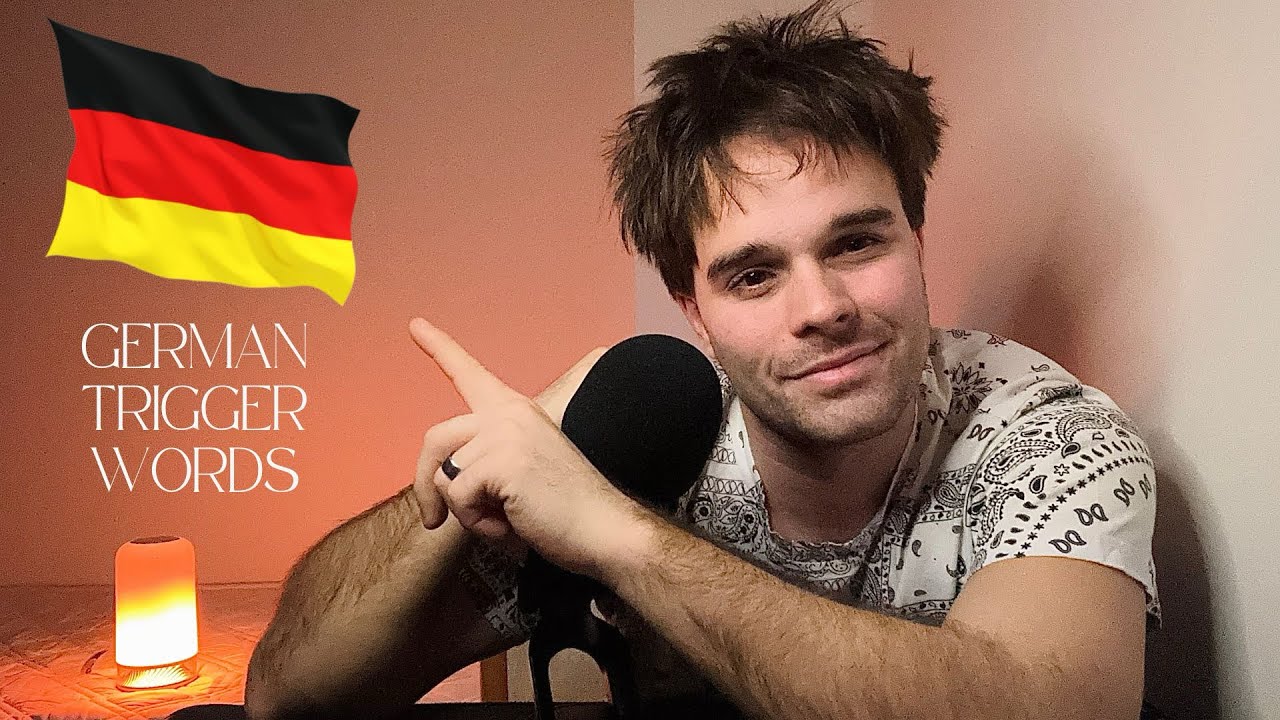 🇩🇪 GERMAN 🇩🇪 Trigger Words ASMR  / ULTRA SOFT Whispering + HAND Sounds / 4K 😴(Deutsches ASMR)