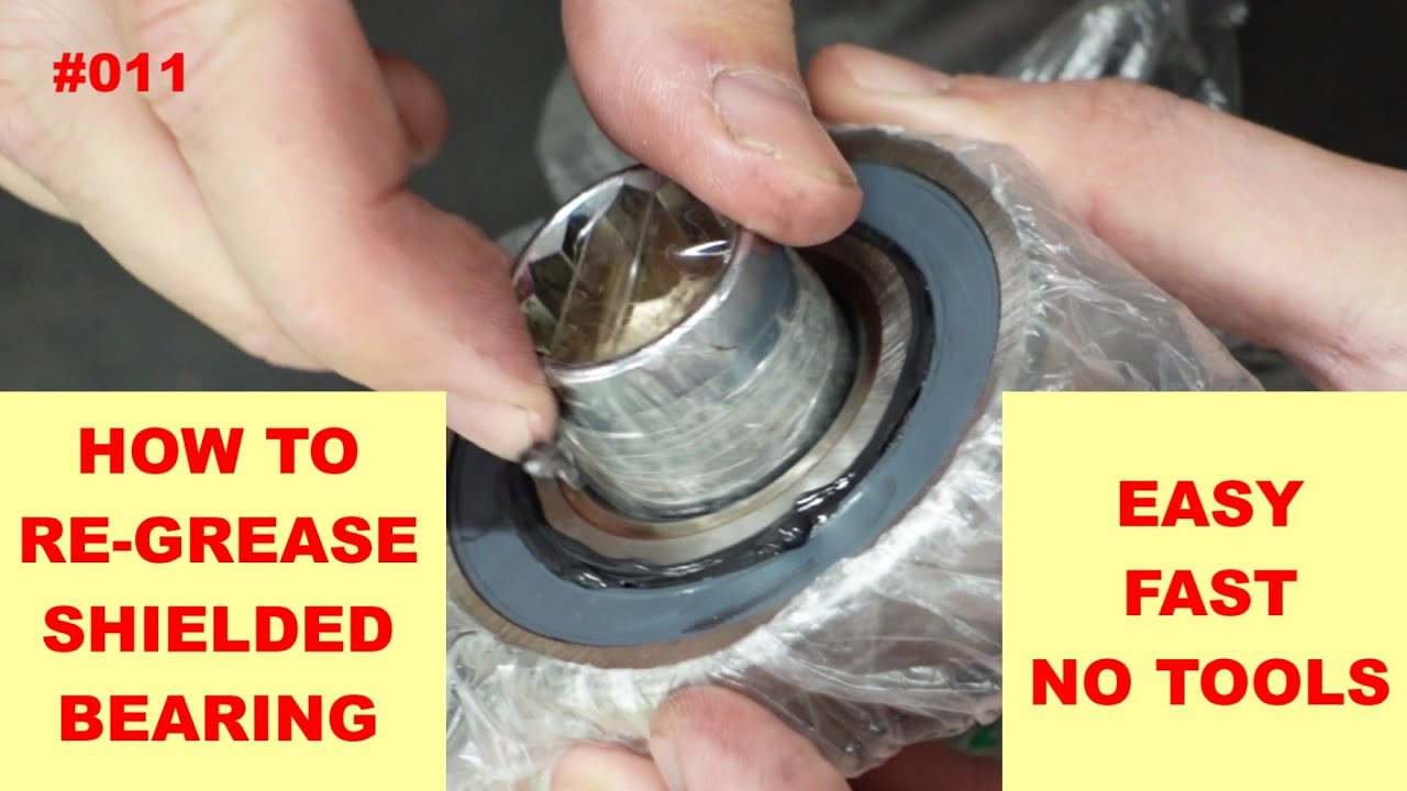 How To Re-Grease Sealed Bearing. Easy Way Every DIYer Should Know