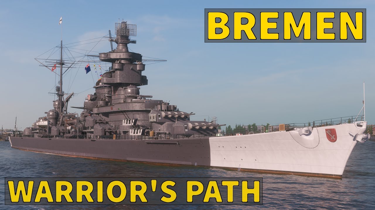 Бремен - Мой личный рекорд на этом корабле | World of Warships