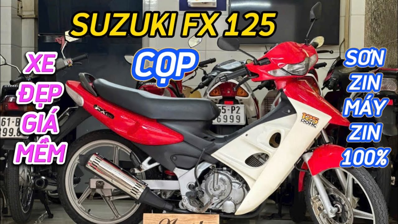 Suzuki Fx 125 . Huyền thoại bị lãng quên . Chính chủ . Zin đẹp sơn zin . Máy zin nguyên bản . Giá rẻ