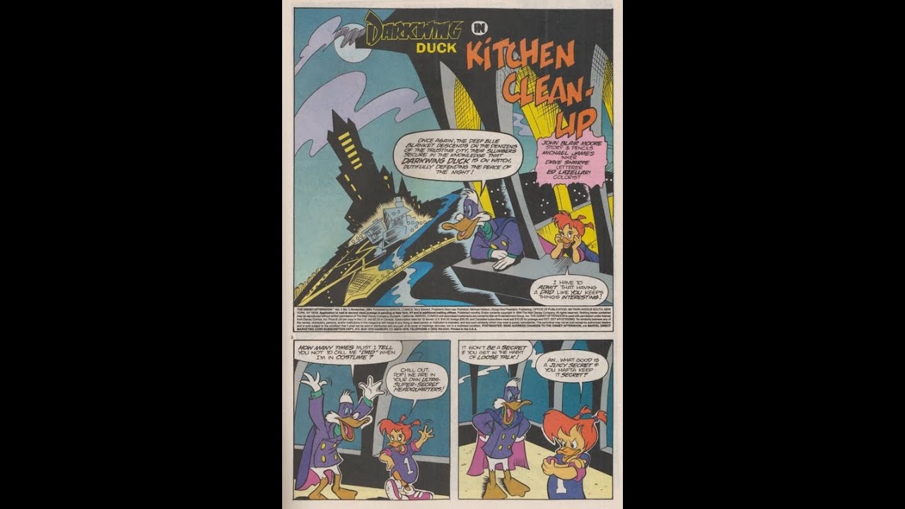 The St. Canard Files: A Darkwing Duck Podcast - Kitchen Clean-Up (Comic Review)