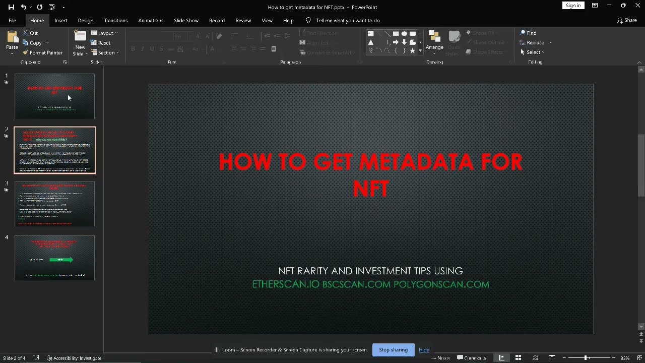 NFT METADATA AND RARITY TOOL FOR ALL CHAINS