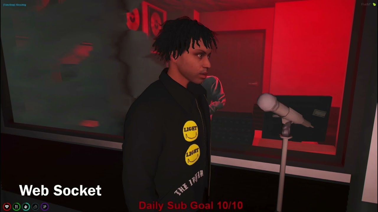 GTA RP | CJ THE BALTIMORE DEMON REMIXING SONGS IN THE STUDIO! 😈 *GOING CRAZY* SANCTIONED RP