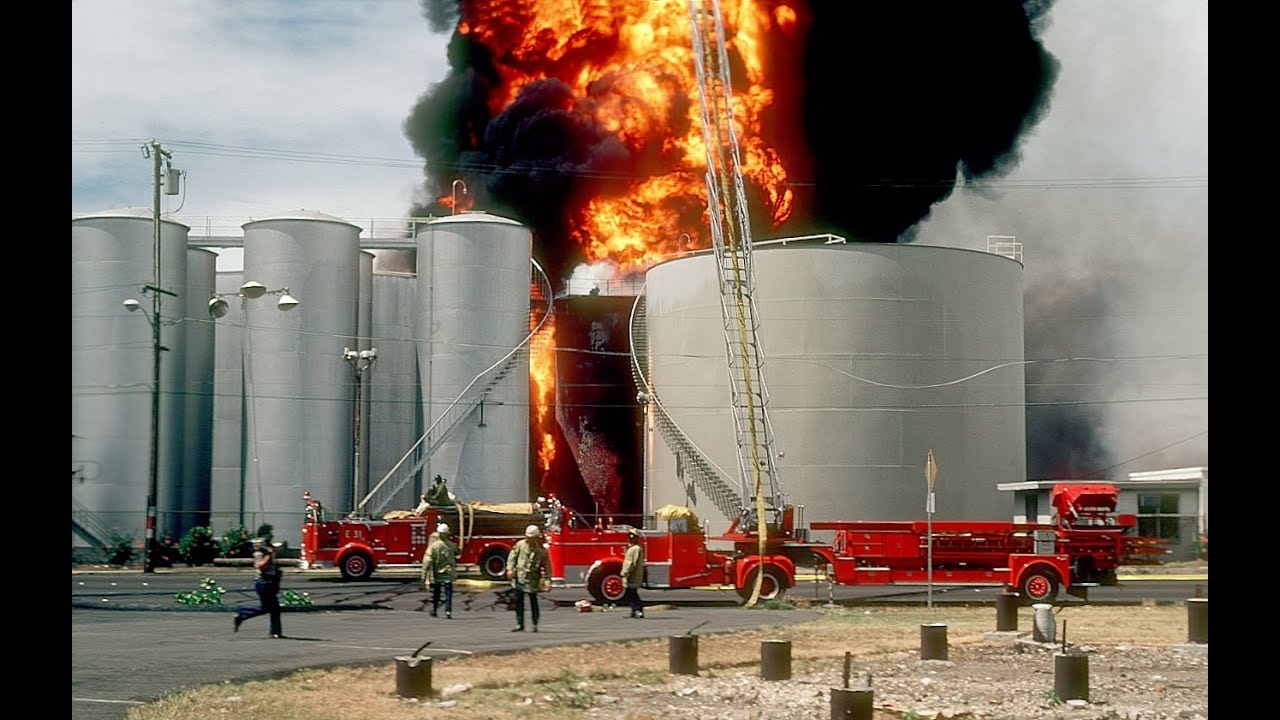 Tank Farm Fire Chevron 1980 by Paul Fox - Index in Description Clickable