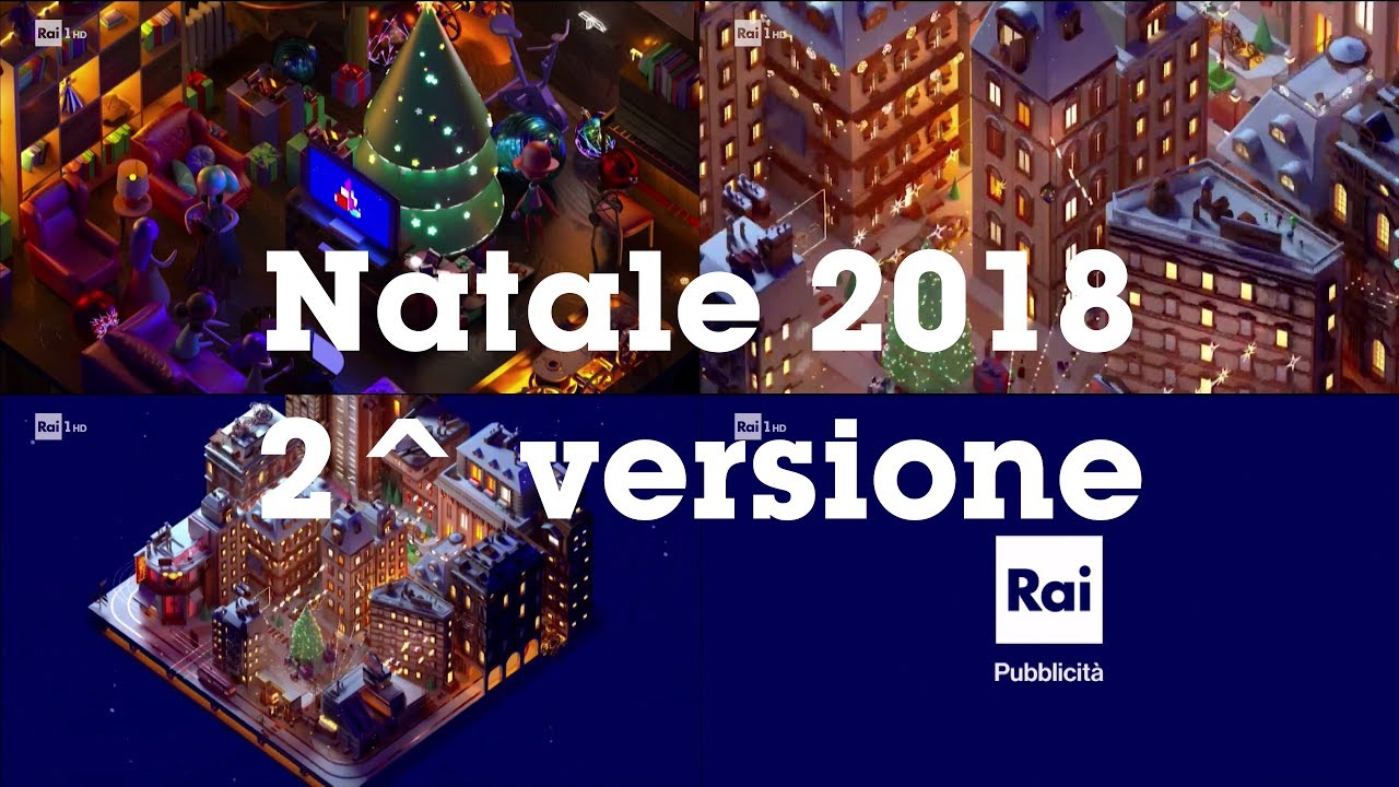 Rai HD - Bumper Natale 2018/2019 - 2^ versione