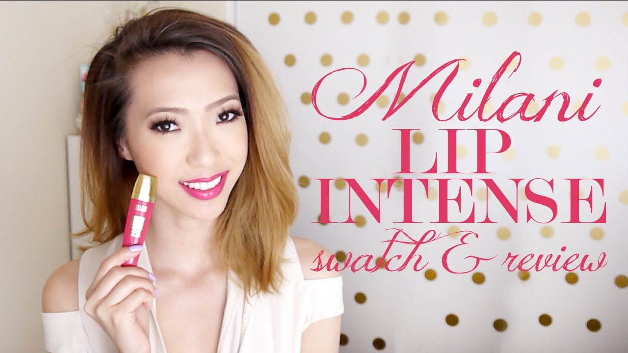 Milani Lip Intense Liquid Color: Swatches & Review | LeSassafras