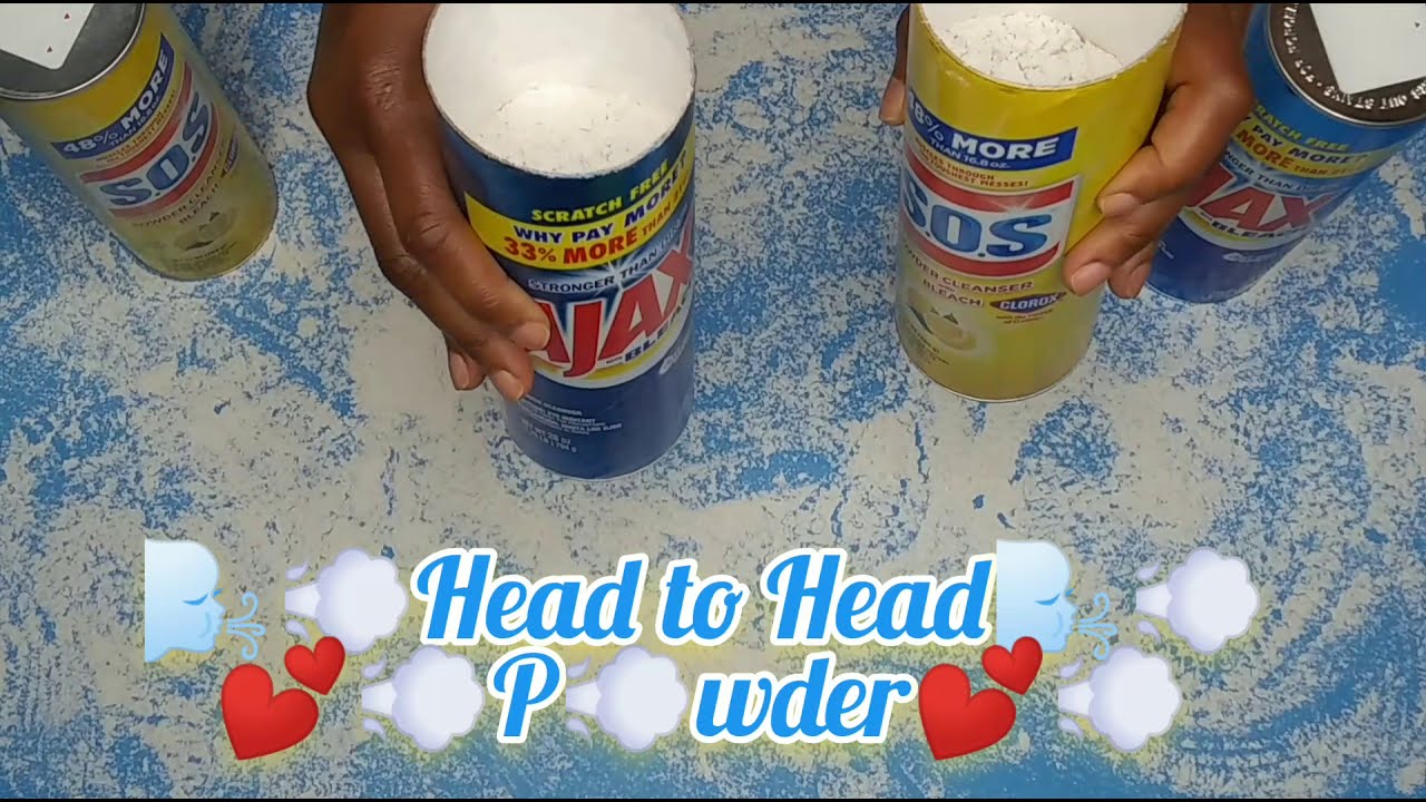 ASMR🌬💛💕💨Head to Head🌬💙💕💨SOS/AJAX💞P💨WDER☺ {Extremely P💨wdery Hands💞}