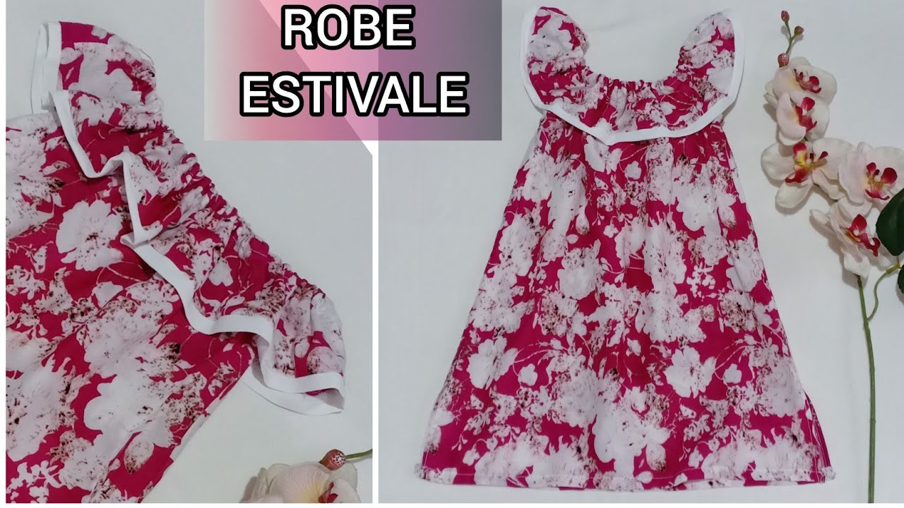 Magnifique robe pour petite fille de un an فستان بنات روعة للصيف بعمر سنة