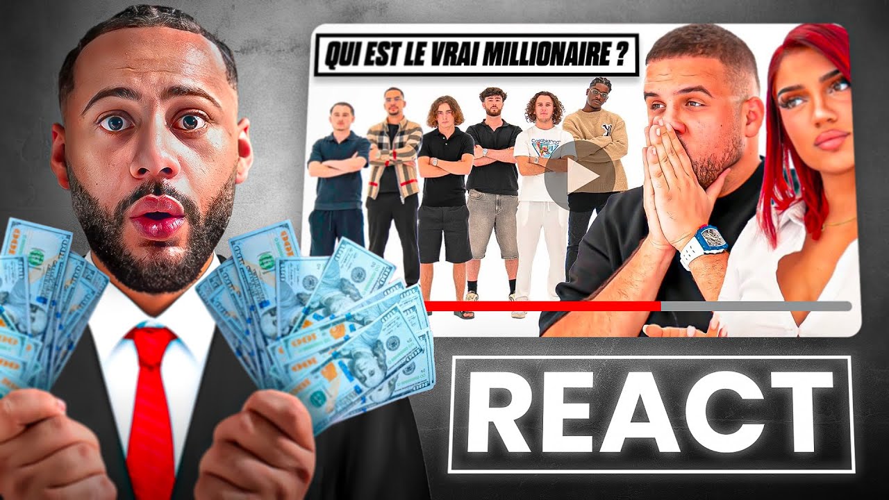 ILS DOIVENT TROUVER LE VRAI MILLIONAIRE (react)