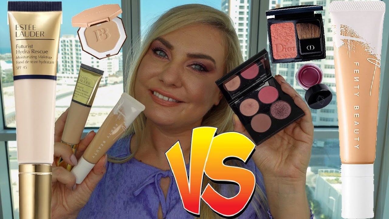 ТЕСТ ДРАЙВ двух ТОНАЛЬНЫХ | Estee Lauder Futurist, Fenty Beauty Pro Filt’R | МАКИЯЖ Новинками!