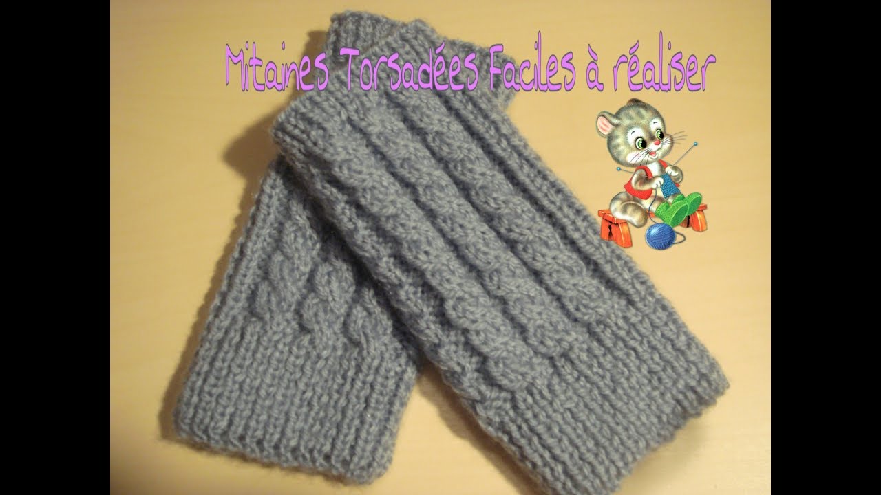 [ DIY ] Mitaines à Torsades