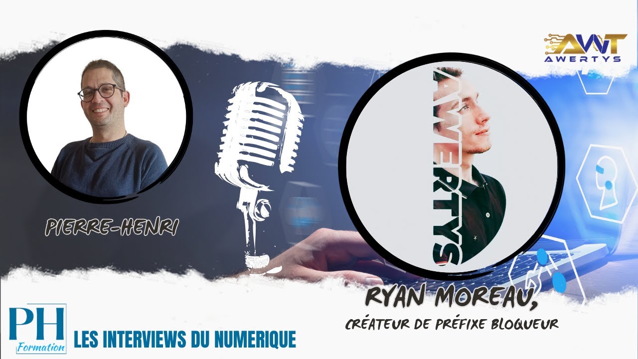 Interview de Ryan Moreau - Créateur de l'application Préfixe Bloqueur