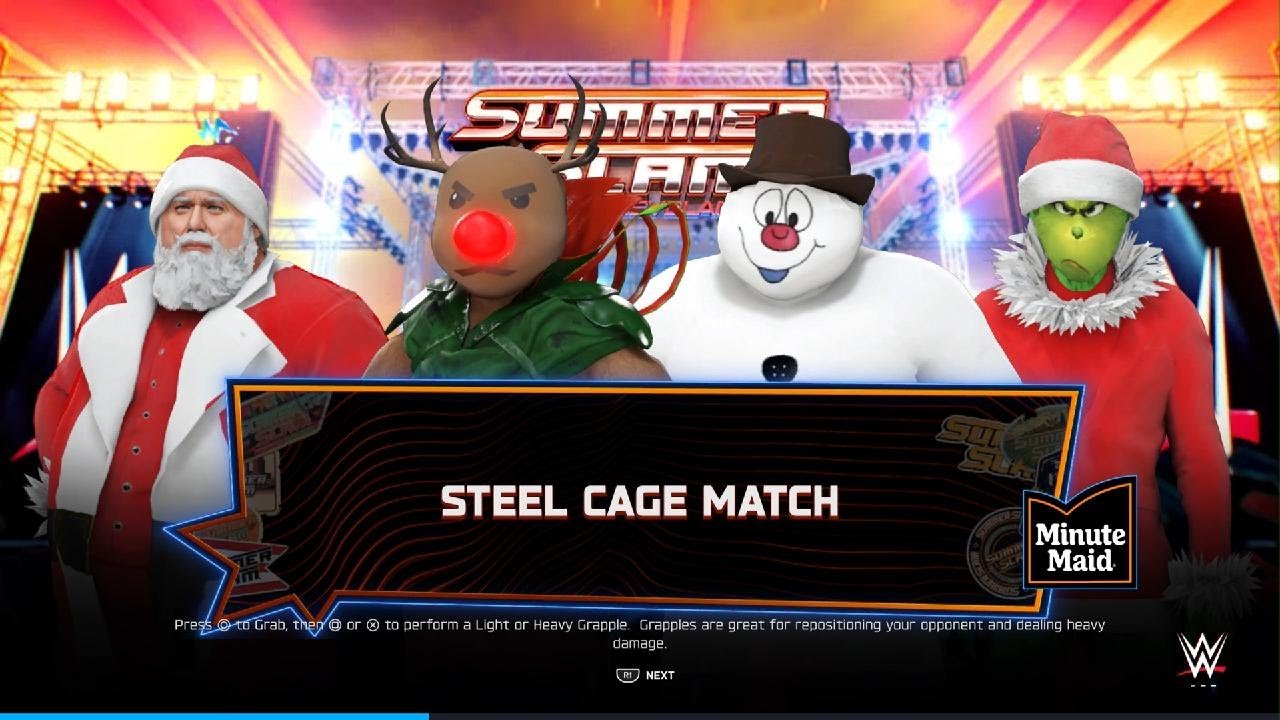 Christmas Cage Match