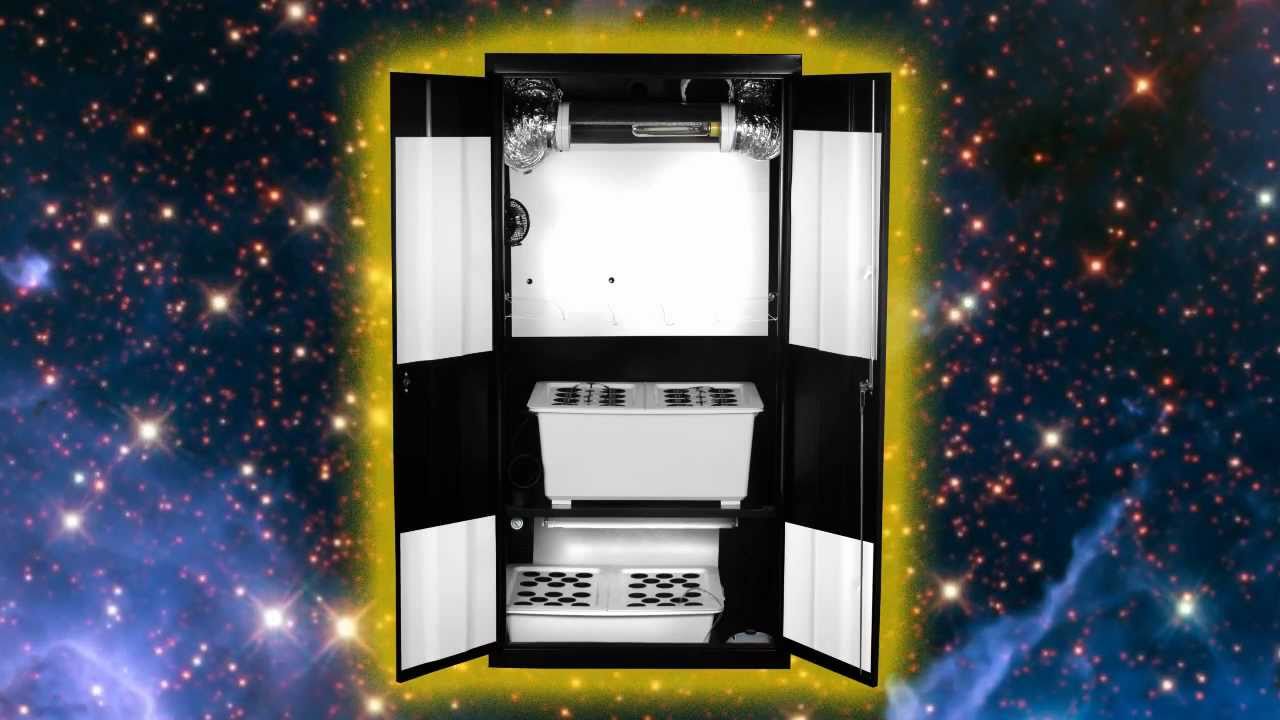 Grow Box Deluxe! SuperClosets Fully Automated Stealth Hydroponic System