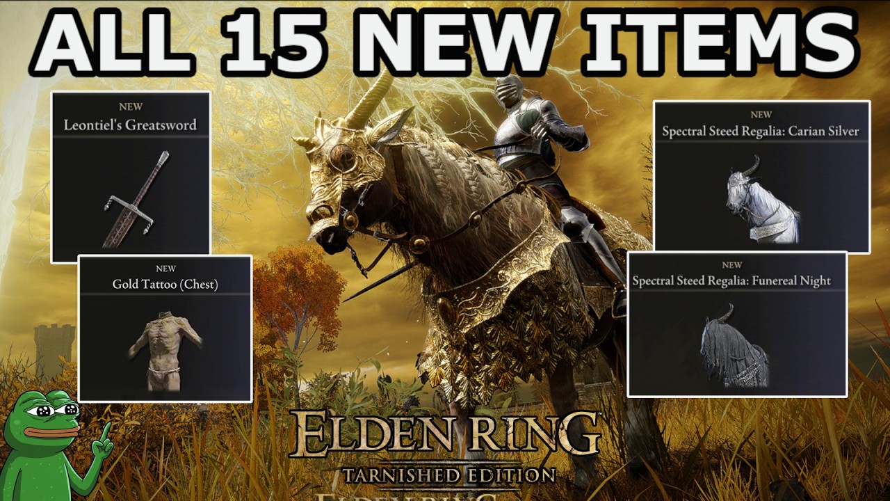 Я опробовал все новые предметы в Elden Ring Tarnished Edition, чтобы вам не пришлось