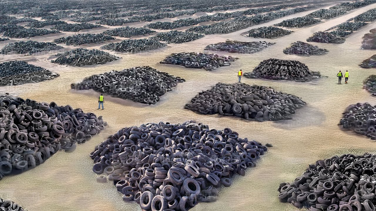 How Nigeria Turns Millions of Old Tires Into Cash Every Year