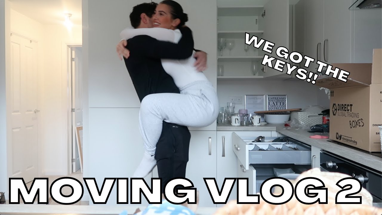 MOVING VLOG TWO (Old Empty Apartment Tour) | Dionne Crowe