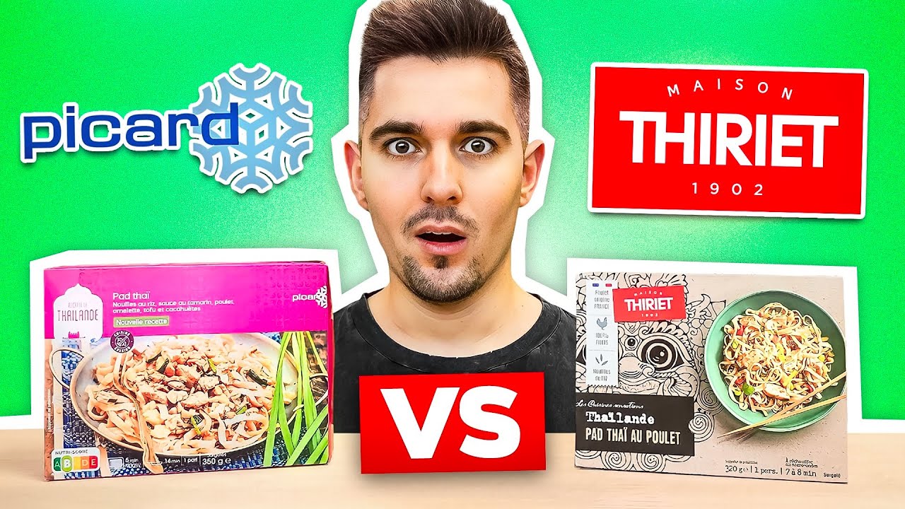 PICARD VS THIRIET (Qui est le meilleur surgelé ?)