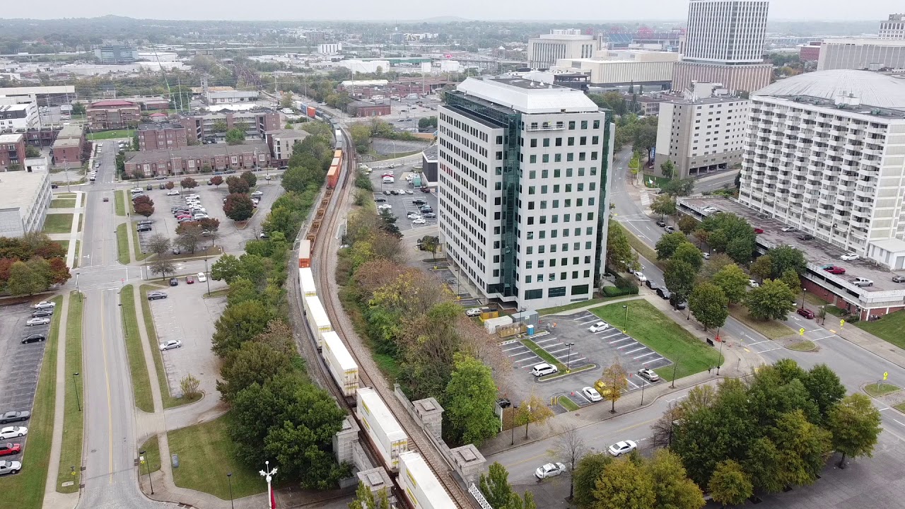 Railfanning All Around Nashville - CSX - Music City Star - Drone Footage of Radnor Yard