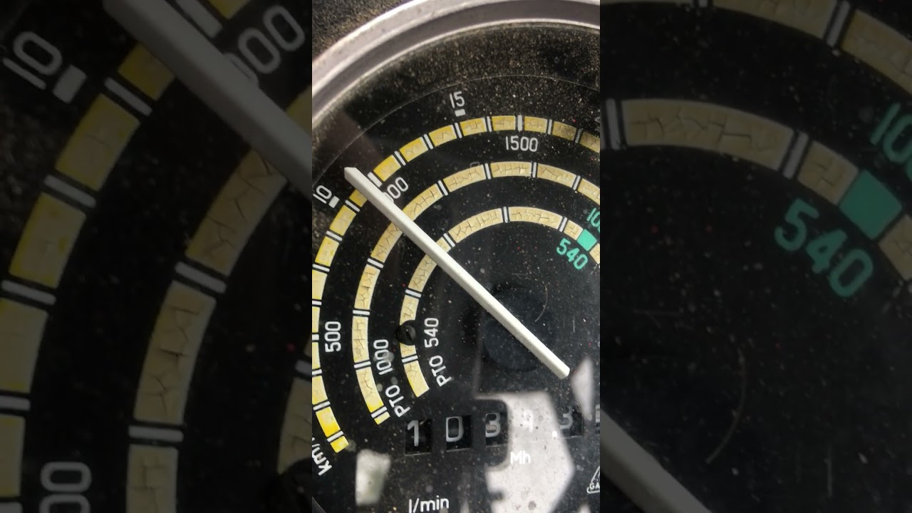 Zkouška kvality otáčkoměru Zetor 7011