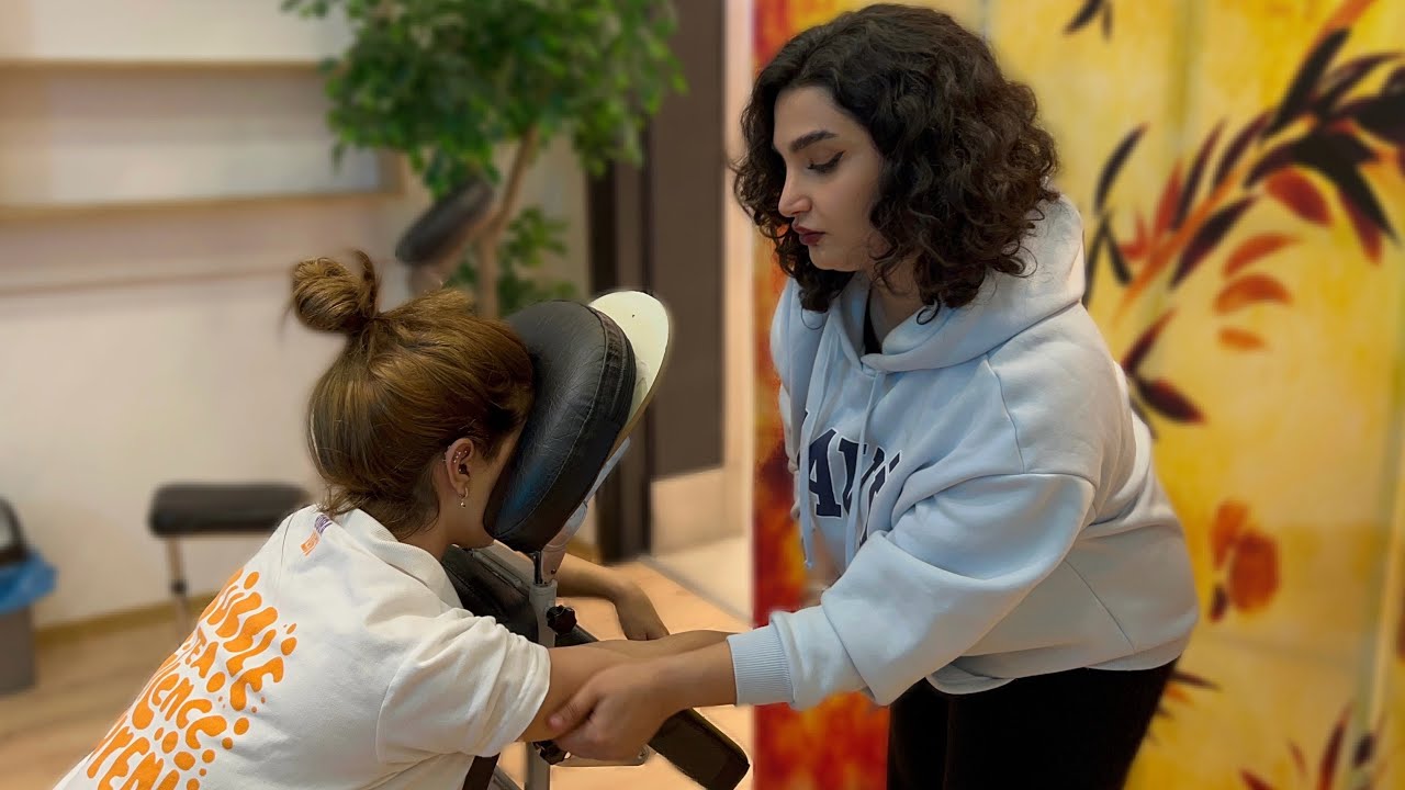 ASMR Body Relaxation Massage | Lady Türkan