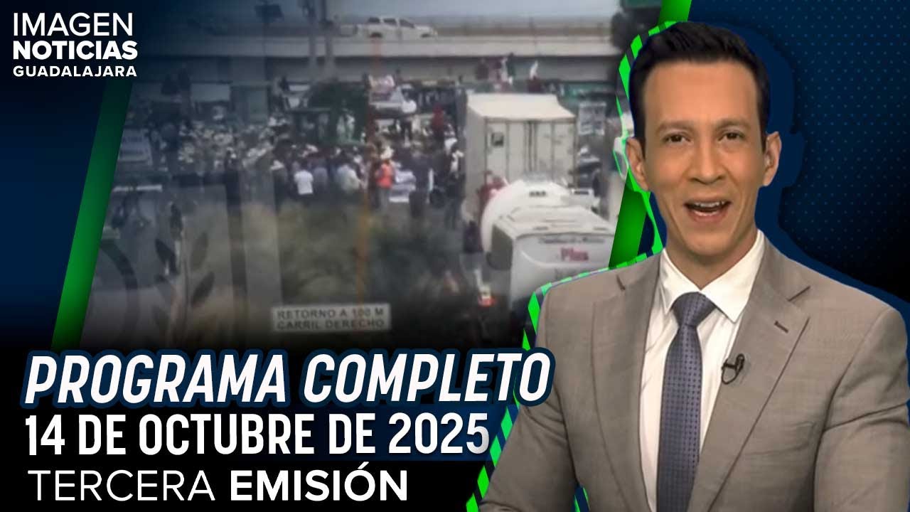 Imagen Noticias GDL con Ricardo Camarena | Programa completo 14 de octubre de 2025