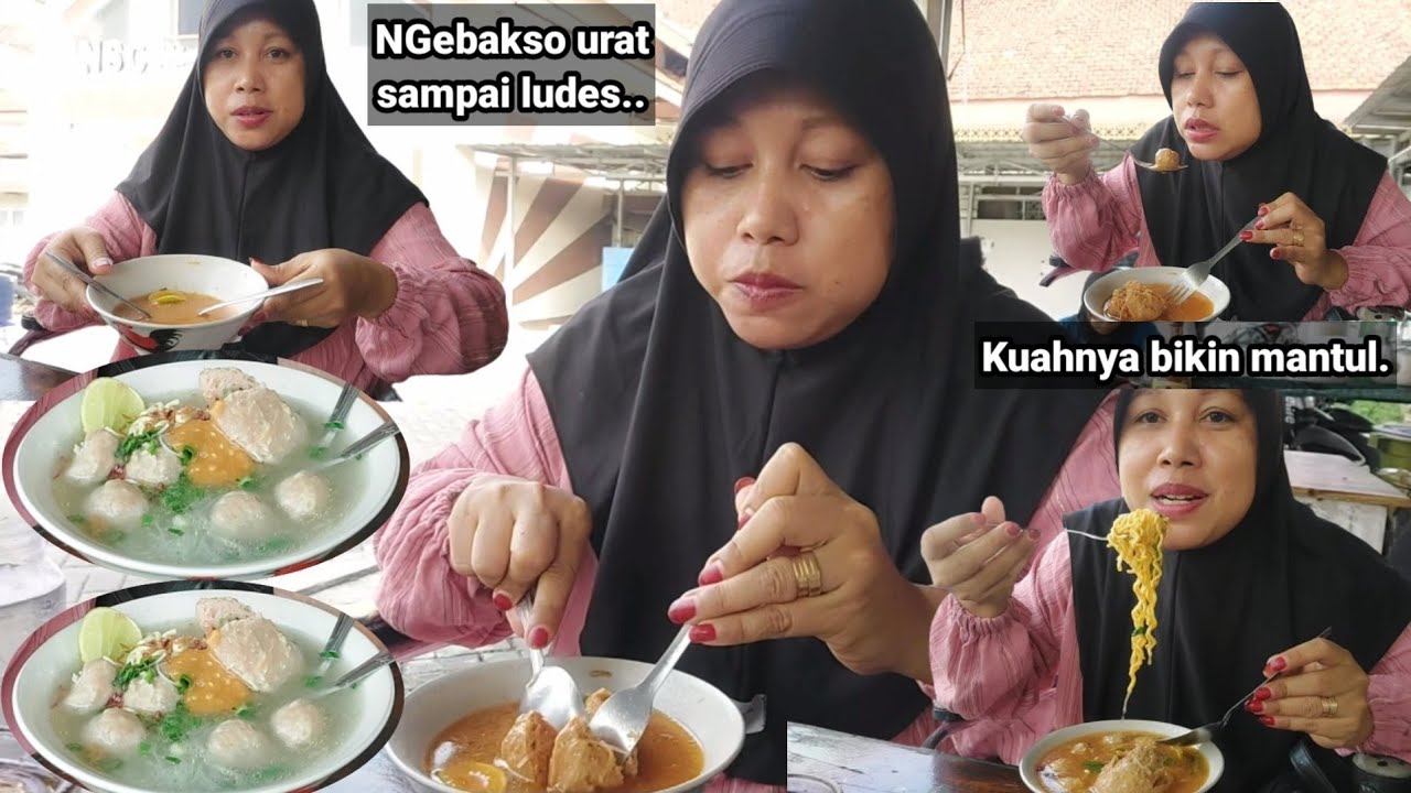 AKHIRNYA ‼️NGebakso Urat Sampai Ludes