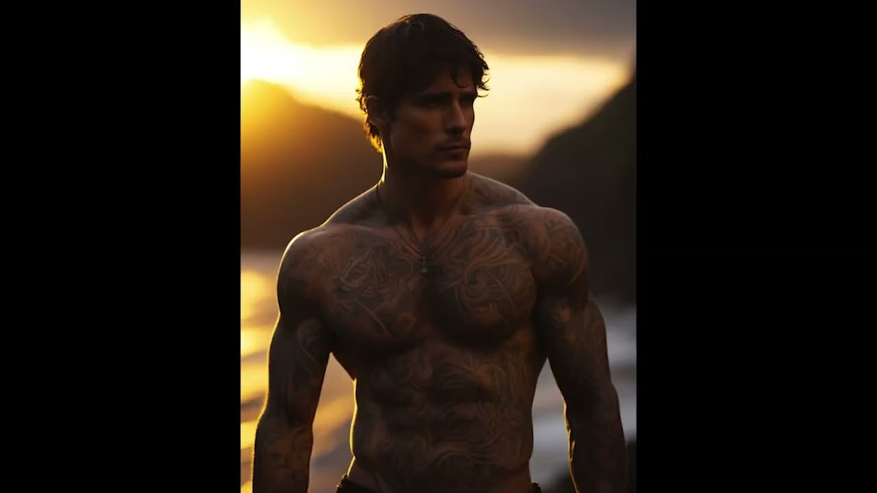 Alpha Men Muscular Tattooed Masculine AI Generated | Sx1nxwy ShowMeTheWill2 