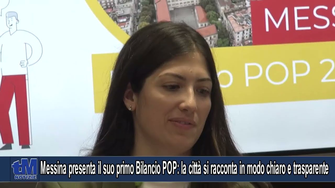 Messina presenta il suo primo Bilancio POP: la città si racconta in modo chiaro e trasparente