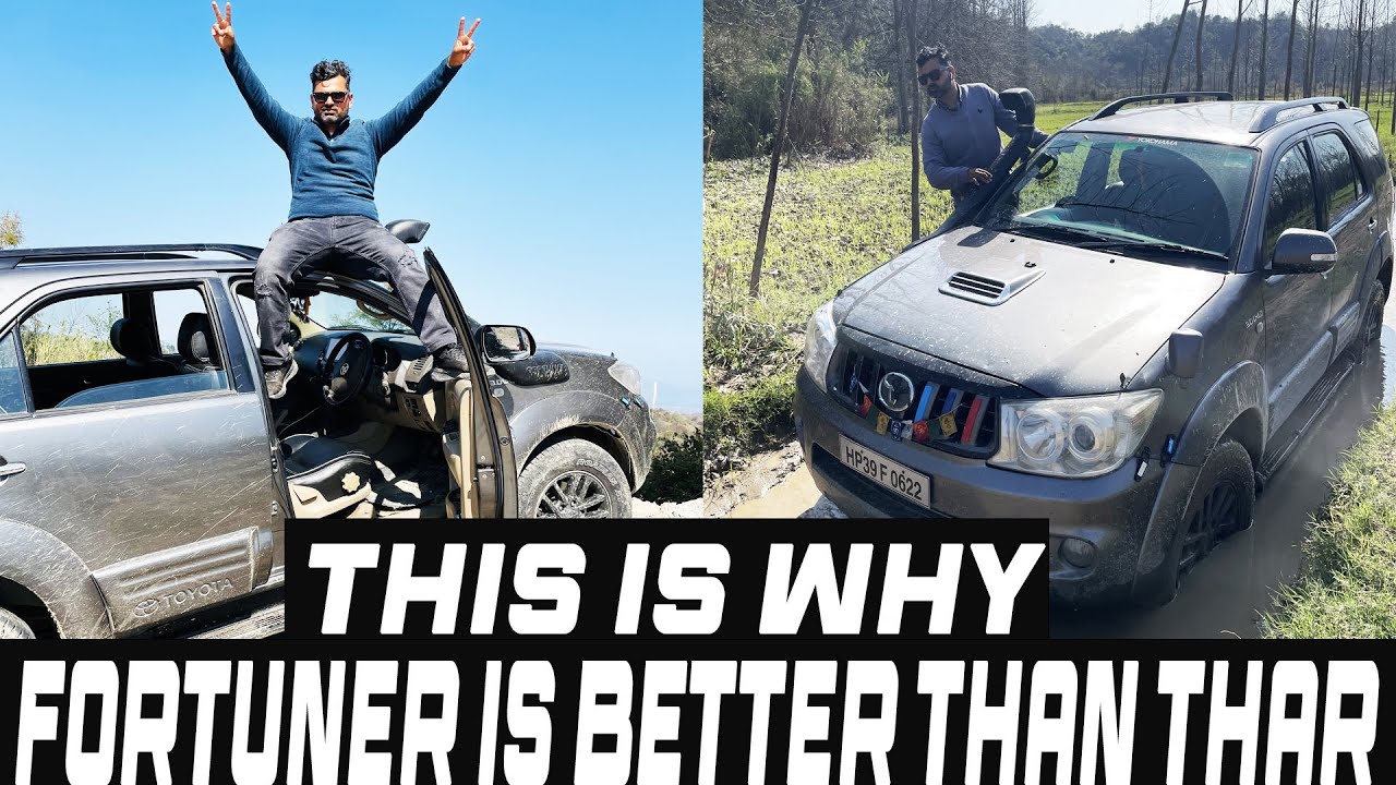 Toyota Fortuner Off Roading Gone Wrong