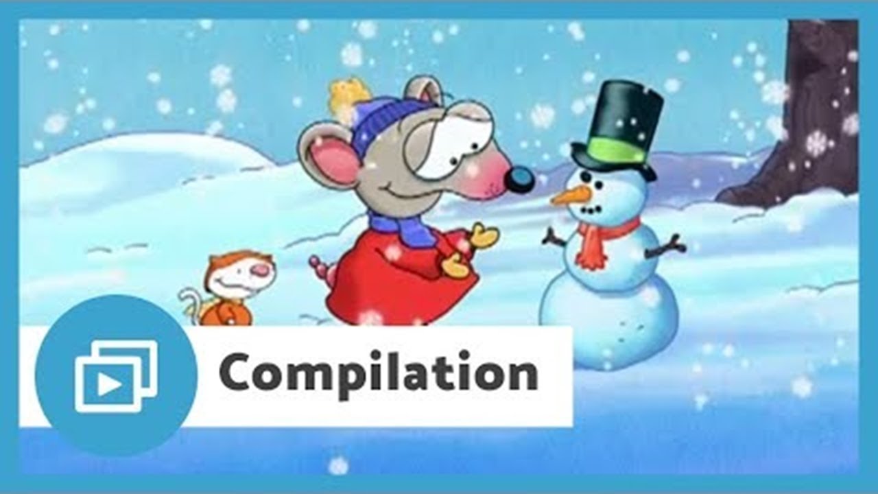 Découvrez Les Plaisirs D'Hiver De Toupie et Binou | Compilation 40min | Dessins Animés Pour Enfants