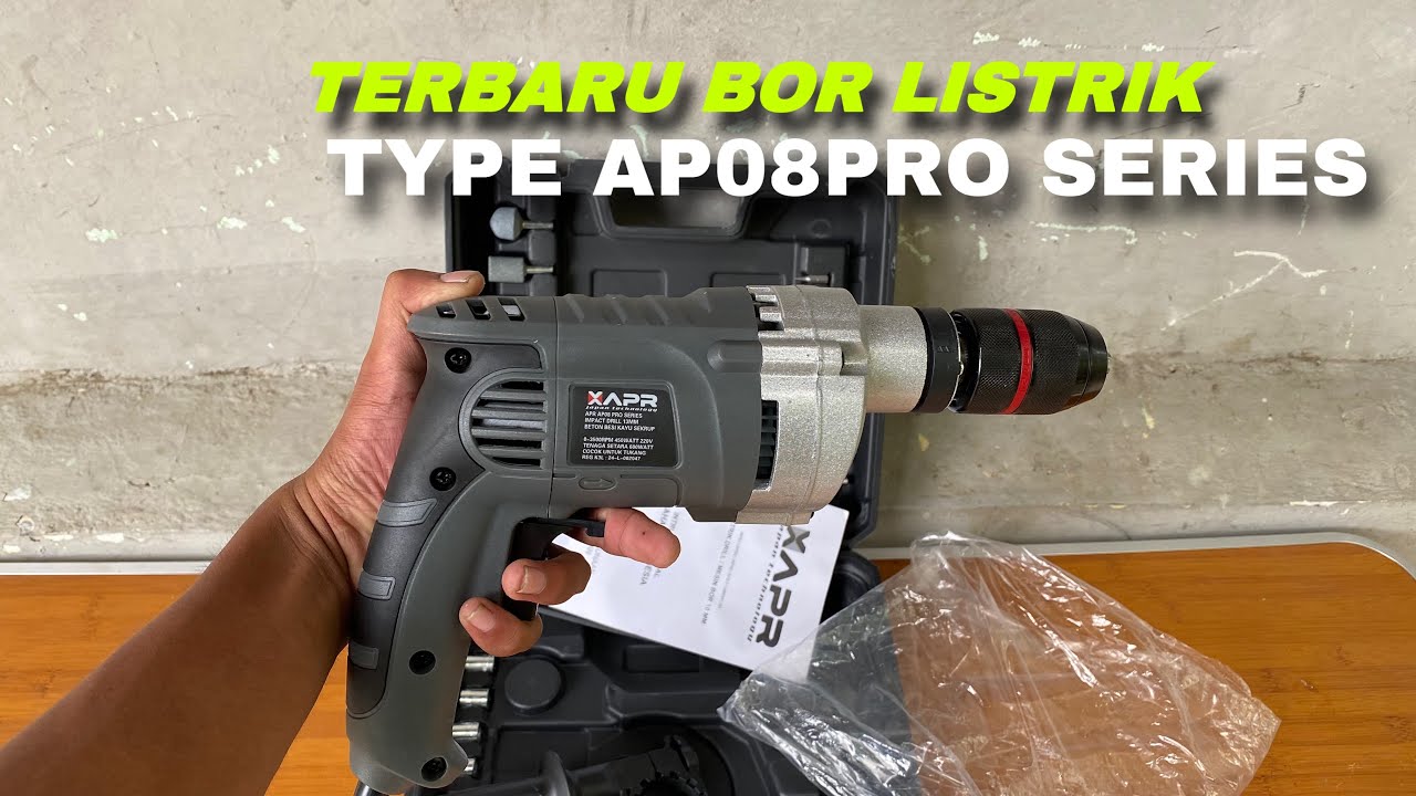 RIVIEW BOR LISTRIK TERBARU YANG DI TYPE AP08 PRO SERIES ⁉️