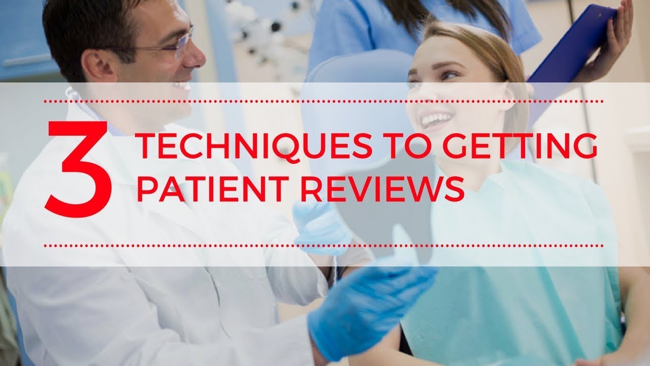 3 Simple Techniques to Getting Patient Reviews