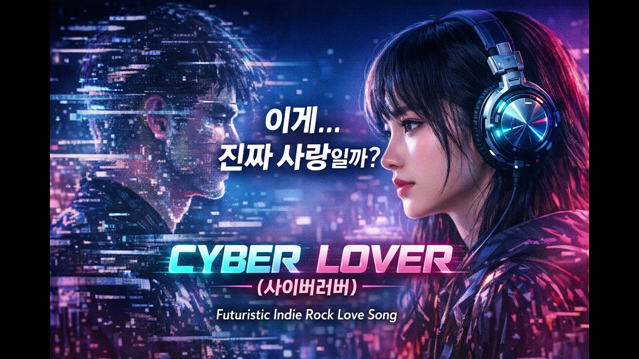 사이버러버 (Cyber Lover) | Futuristic Indie Rock Love Song