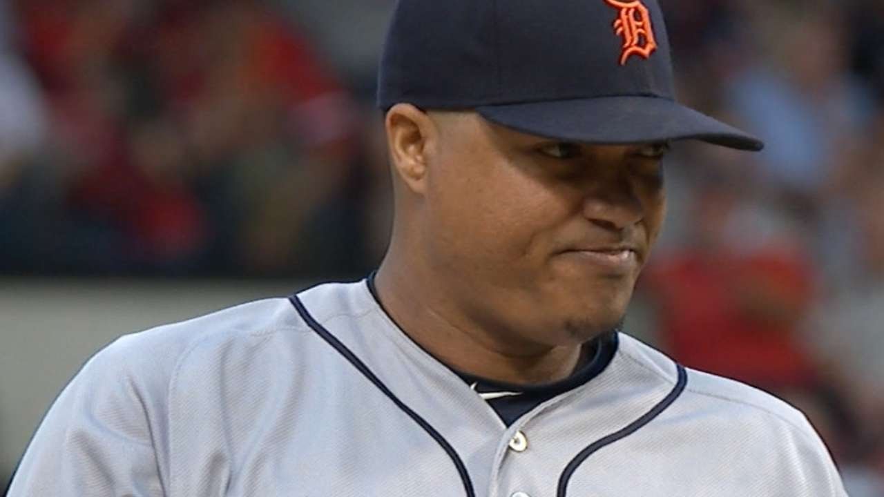 DET@STL: Simon tosses six innings of two-run ball