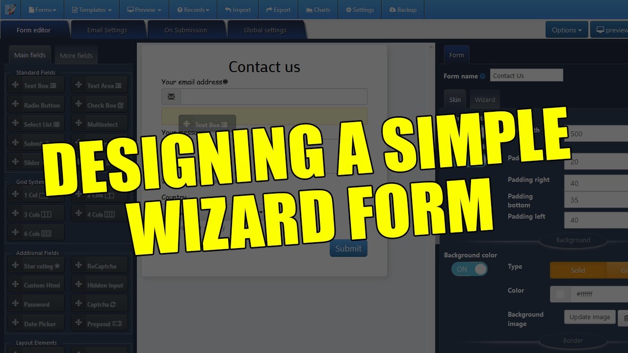 Designing a Simple Wizard Form: From Start to Finish