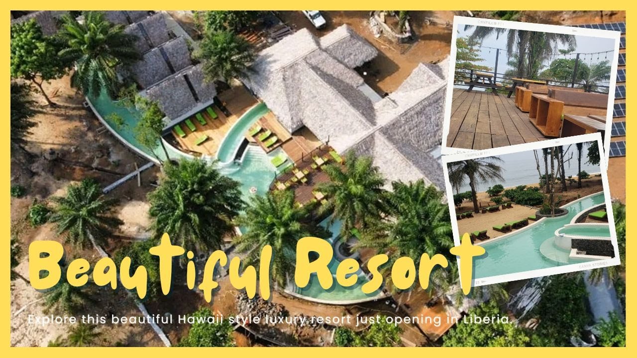 Liberia 2024 | Check Out This Beautiful Aerial Shot of WARKOLOR JUNGLE LODGE & RESERVE in Cape Mount