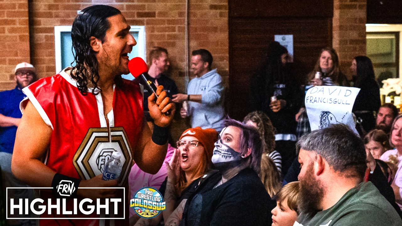 David Francisco Roasts The Halloween Costumes Of The Lossy Posse | Pro Wrestling Colossus Entrance