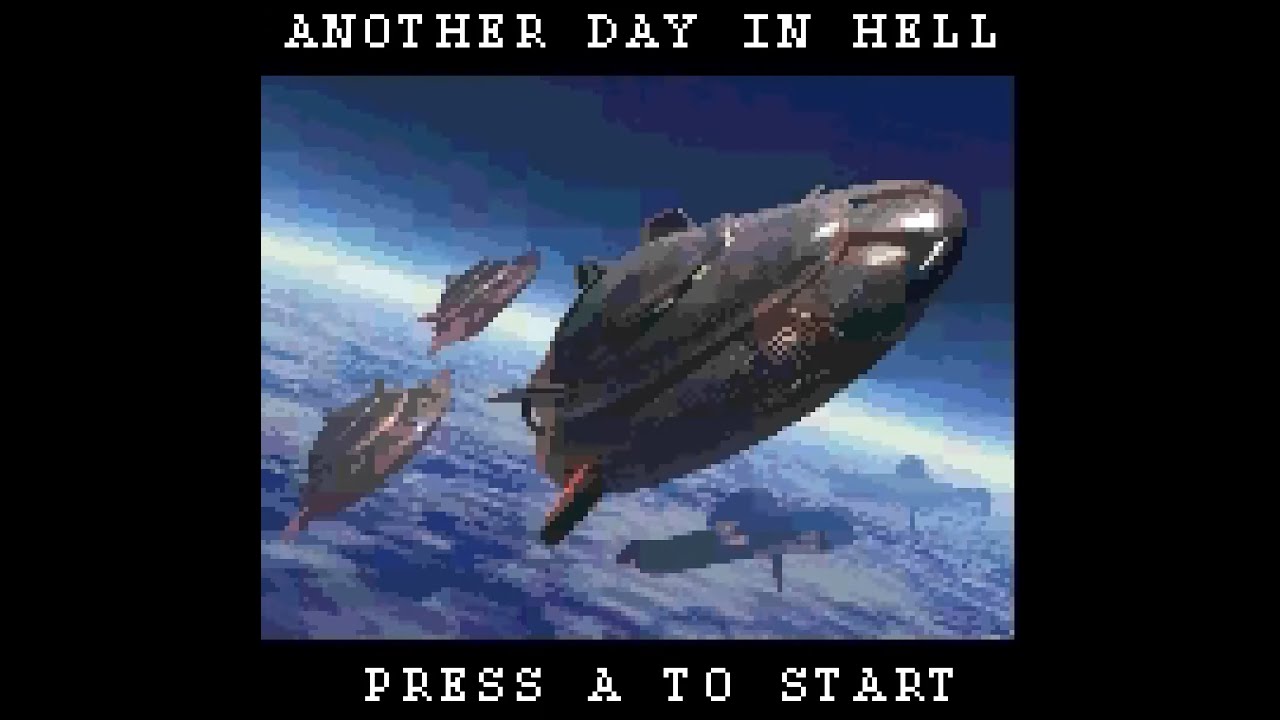 Neo Geo Pocket Color Longplay [20] Another Day in Hell (Homebrew)