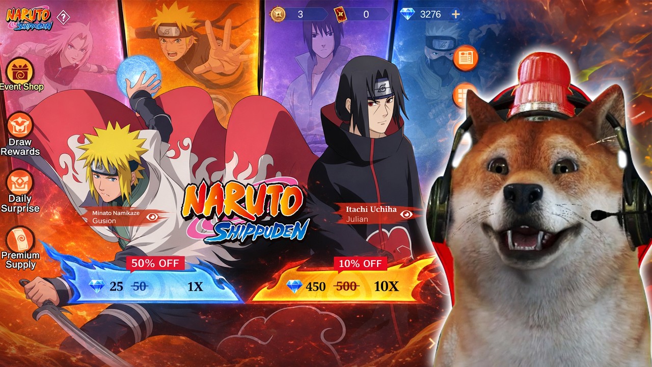 OBIT GACHA BORONG SKIN NARUTO? - Mobile Legends indonesia