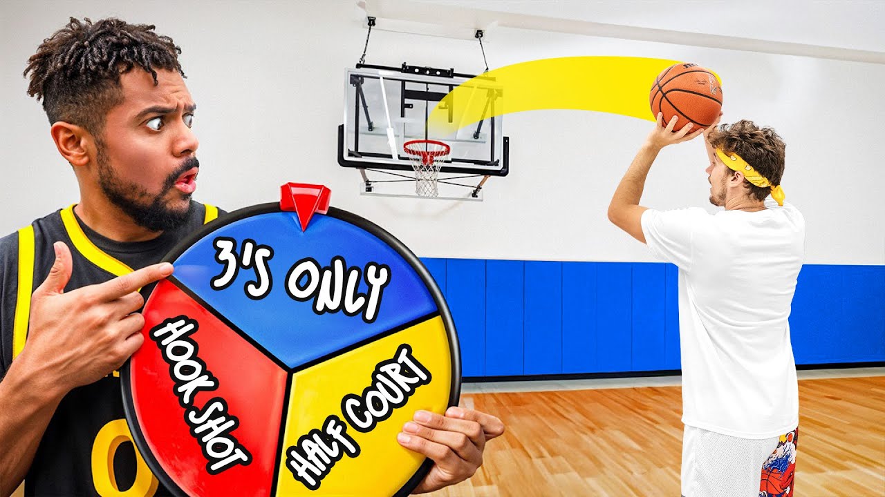 Basketball but the Spin Wheel Decides Your Shot!