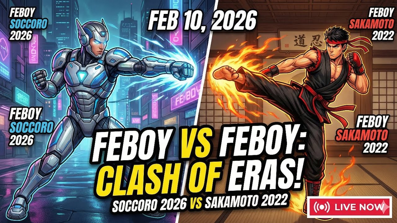 Feboy Sakamoto 2022 vs feboy soccoro 2026~WWE SmackDown! Here Comes the Pain