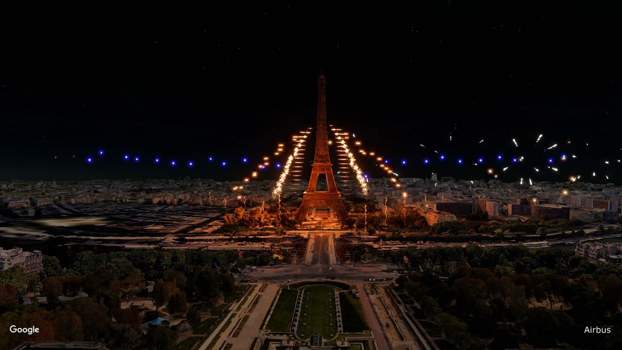 [FWsim]Paris Seine Firework Show Design - My Way - Yseult (Paris 2024 Closing Ceremony)