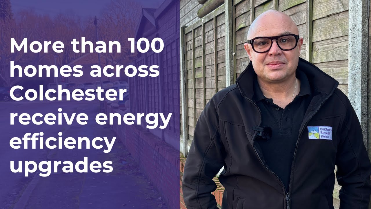 More than 100 homes across Colchester receive energy efficiency upgrades